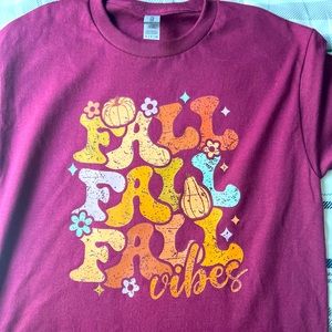 Small fall T-shirt